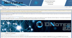 Desktop Screenshot of dnotespool.com