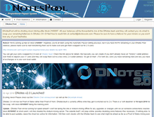 Tablet Screenshot of dnotespool.com
